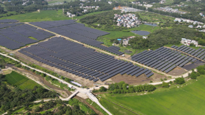 Luotian 100MW Agro-solar Hybrid PV Power Generation Project