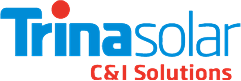 Trina Solar C&I Solutions blue and red logo